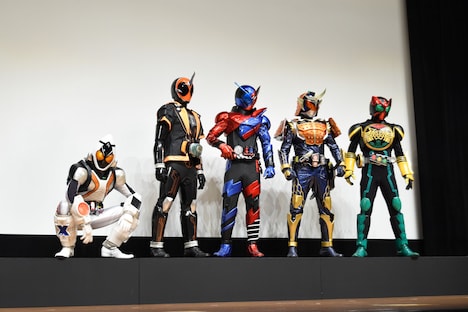 「劇場版 仮面ライダーエグゼイド トゥルー・エンディング」ファンミーティング“後夜祭レベル99”の様子。