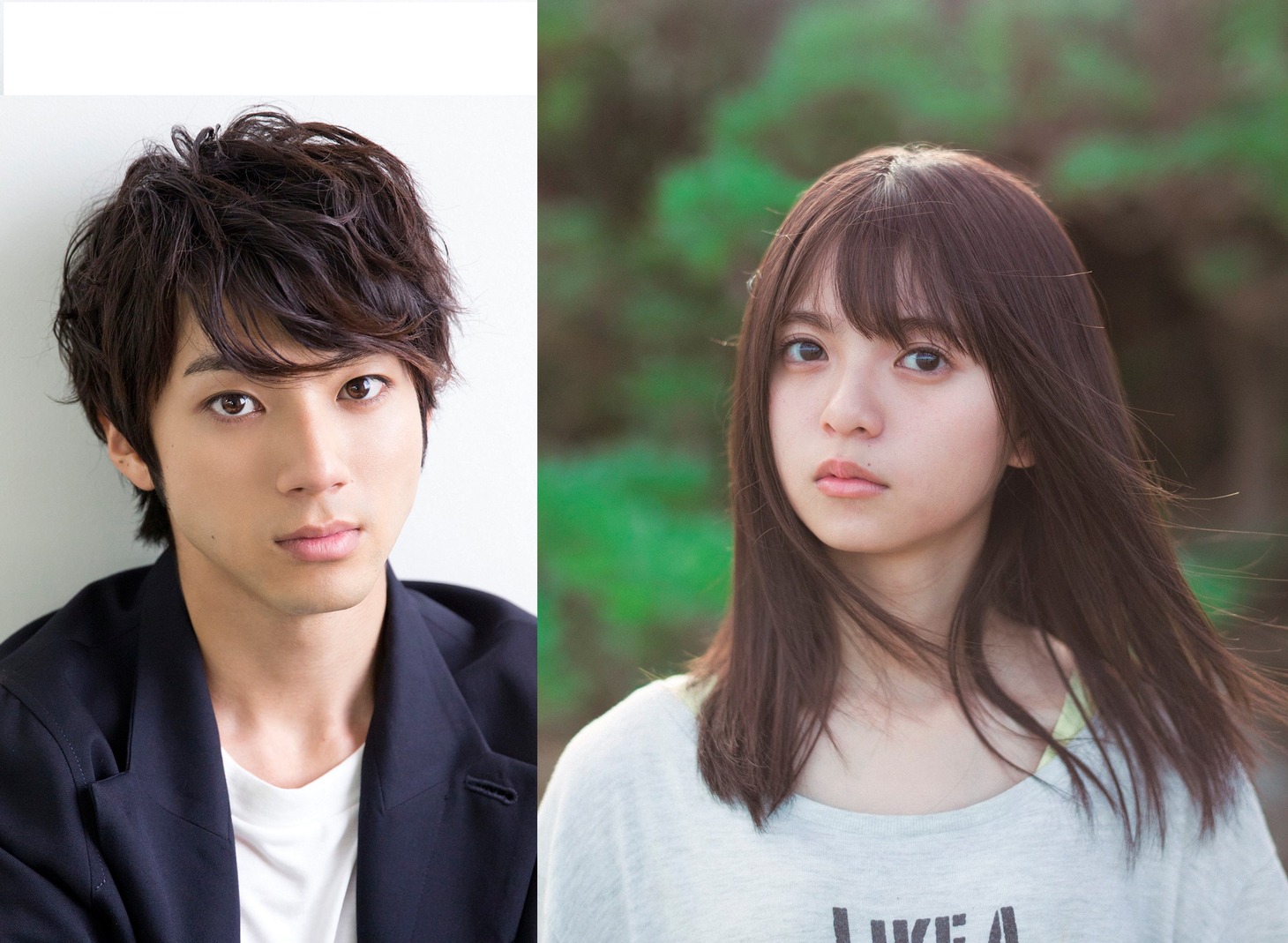 左から山田裕貴、齋藤飛鳥。