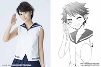 二条泉役の新井愛瞳。