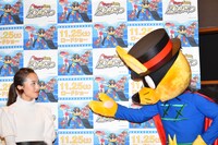 「映画かいけつゾロリ ZZ（ダブルゼット）」公開アフレコの様子。