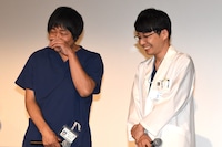 ドラマ「コウノドリ」新シリーズ製作発表会の様子。