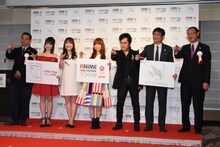 「アニメフィルムフェスティバル東京2017」開会式の様子。