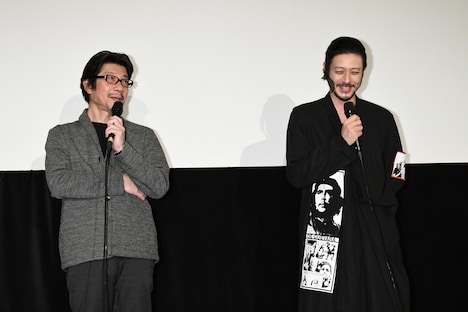 「エルネスト」舞台挨拶の様子。