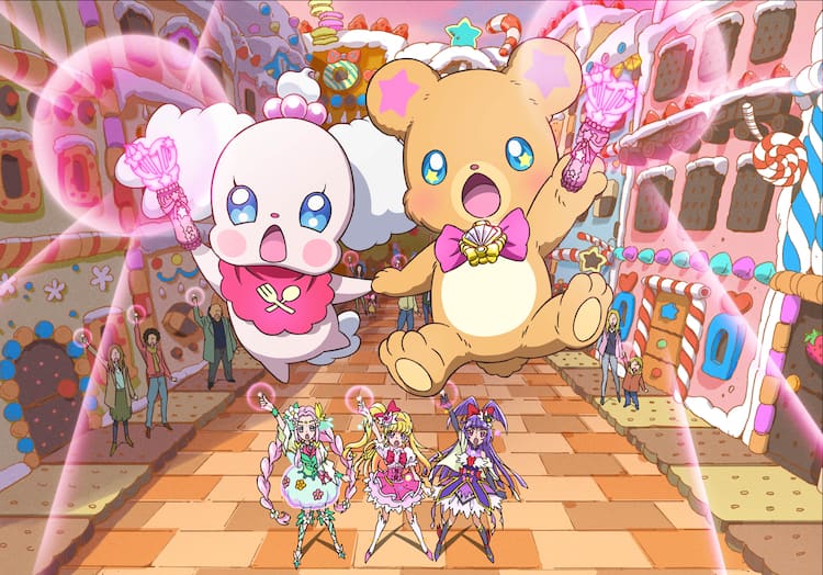 映画 プリキュアアラモード に 魔法つかいプリキュア のキャラクターが登場 映画ナタリー
