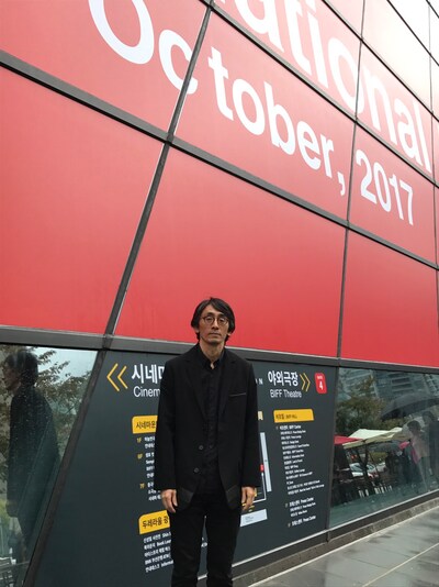 第22回釜山国際映画祭に参加した吉田大八。