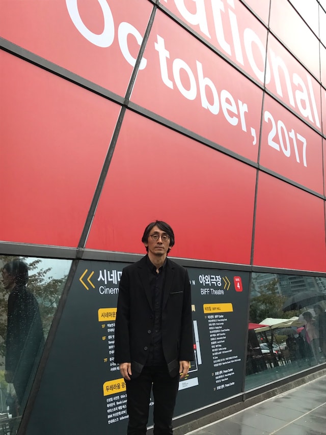 第22回釜山国際映画祭に参加した吉田大八。