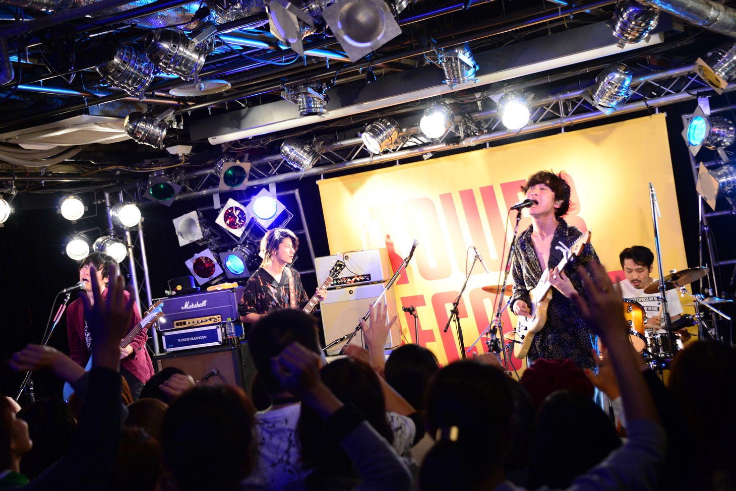 忘れらんねえよのライブの様子。