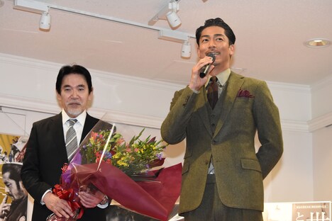 左から三船史郎、EXILE AKIRA。