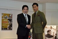 左から三船史郎、EXILE AKIRA。