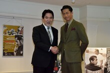 左から三船史郎、EXILE AKIRA。