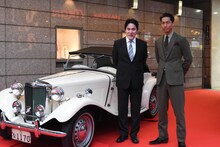 左から三船史郎、EXILE AKIRA。