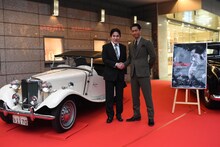 左から三船史郎、EXILE AKIRA。