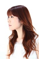 「百日紅～Miss HOKUSAI～」のトークショーに参加する、作曲家の富貴晴美。