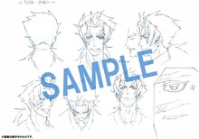 乃村健次が声を当てる原田左之助の設定ラフ画。