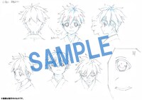 山口勝平が声を当てる永倉新八の設定ラフ画。