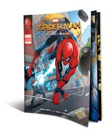 「スパイダーマン：ホームカミング」プレミアムBOXに封入されるコミックブック。