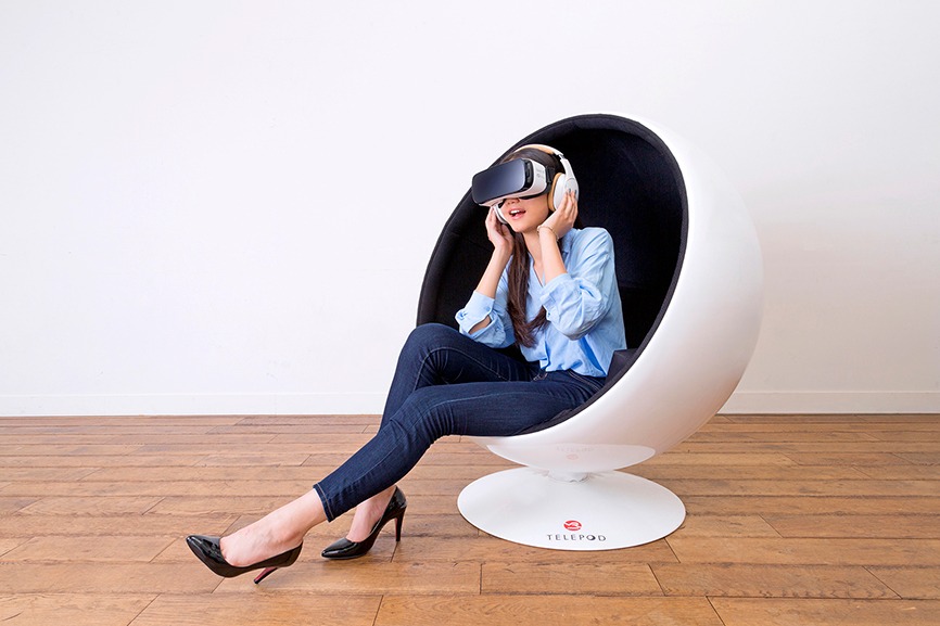 VRシアターのイメージ。