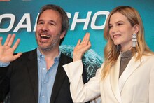 左からドゥニ・ヴィルヌーヴ、シルヴィア・フークス。