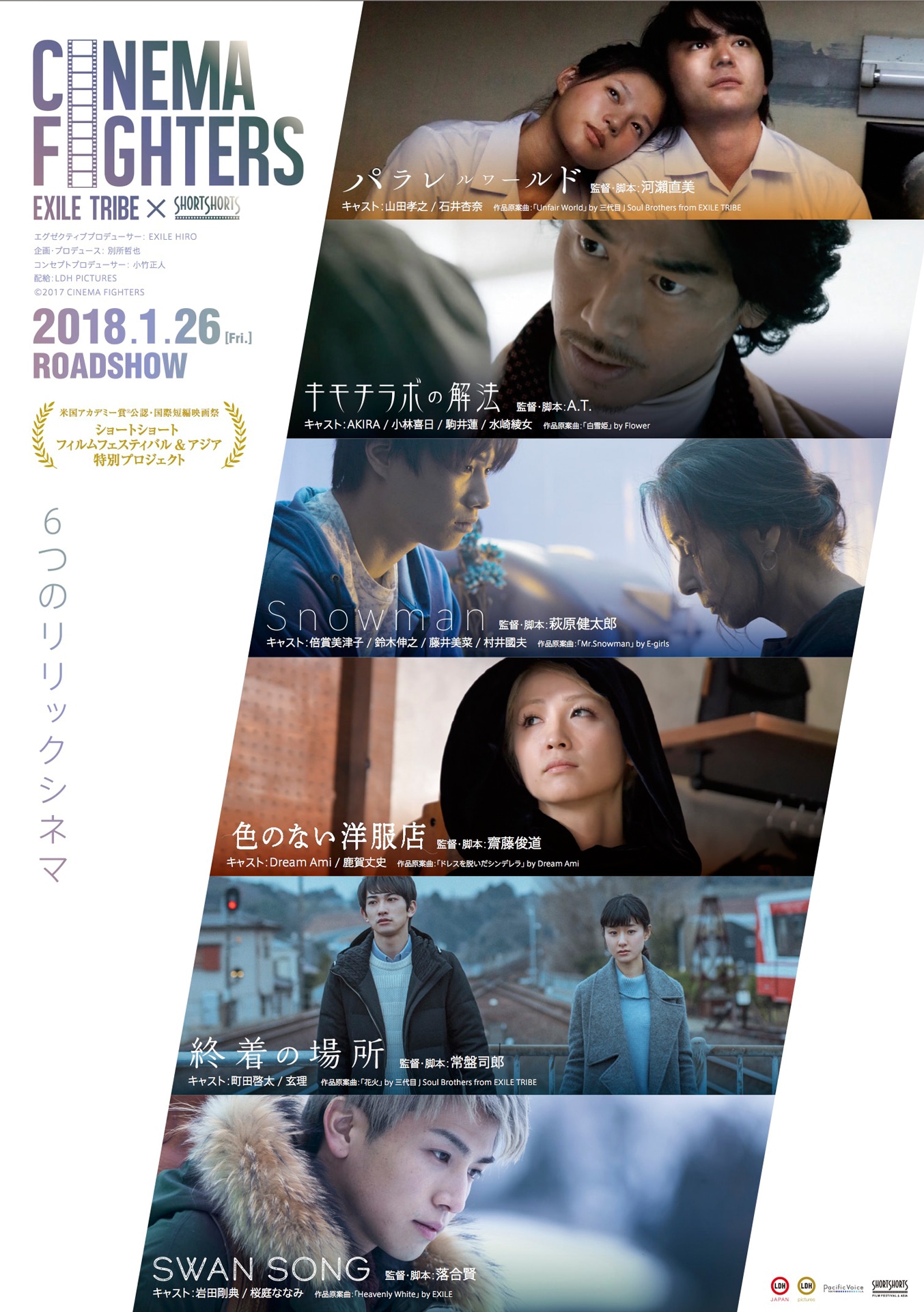 「CINEMA FIGHTERS」キービジュアル