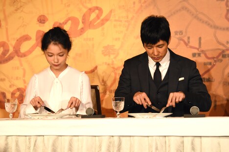 「ラストレシピ ～麒麟の舌の記憶～」幻のレシピ再現披露会の様子。