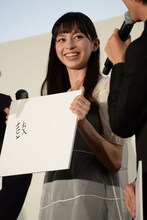 本作の魅力を「鼓」と表現した中条あやみ。