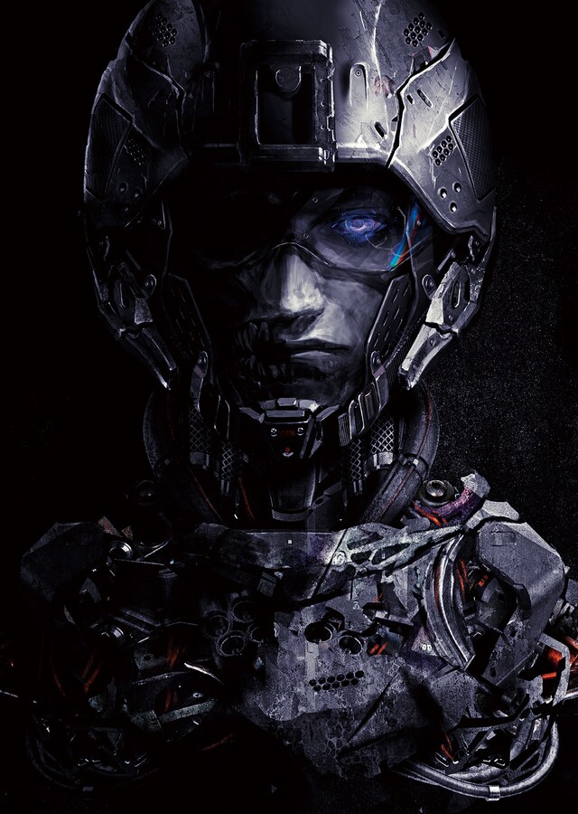 「虐殺器官」Blu-ray完全生産限定版 ジャケットイラスト