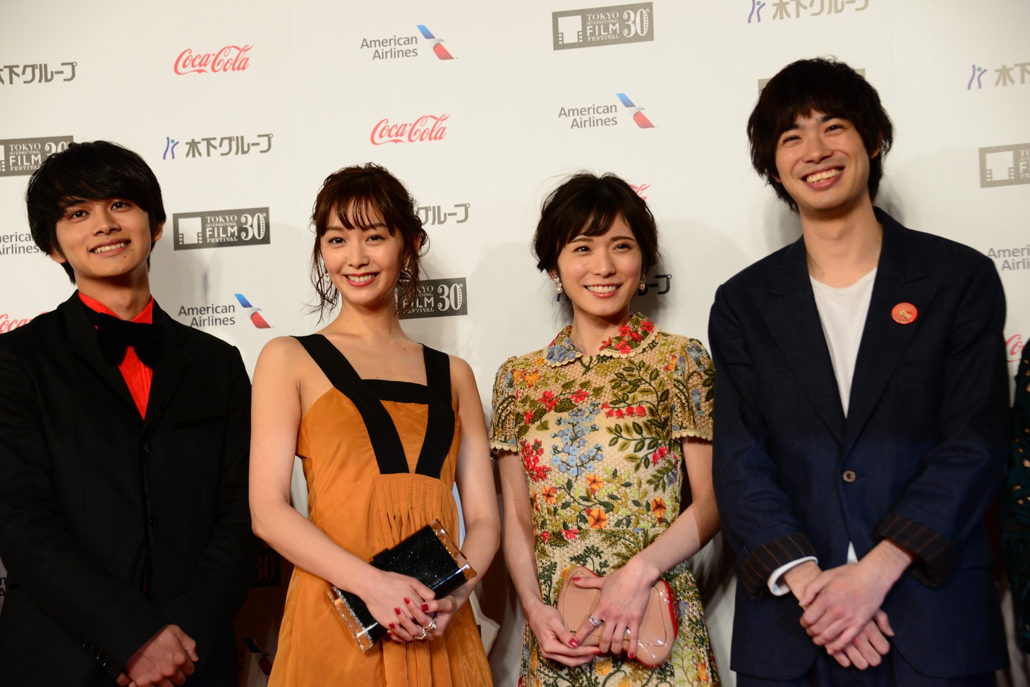 「勝手にふるえてろ」のキャストたち。