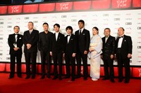 「空海―KU-KAI―」のスタッフ、キャストたち。