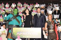 「マイティ・ソー」吹替版完成披露試写会の様子。