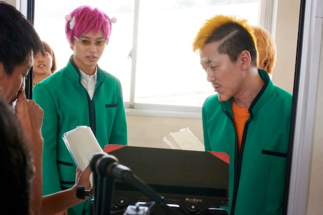 「斉木楠雄のΨ難」メイキングカット