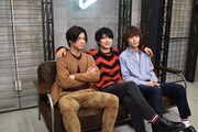 左から石原壮馬、吉沢亮、溝口琢矢。