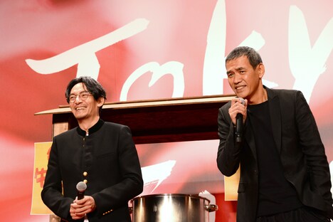 左からチャン・チェン、SABU。