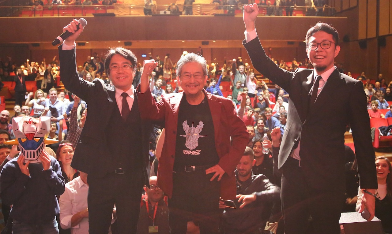 「劇場版マジンガーZ」ローマで世界最速上映だゼーット！永井豪が熱烈な歓迎受ける