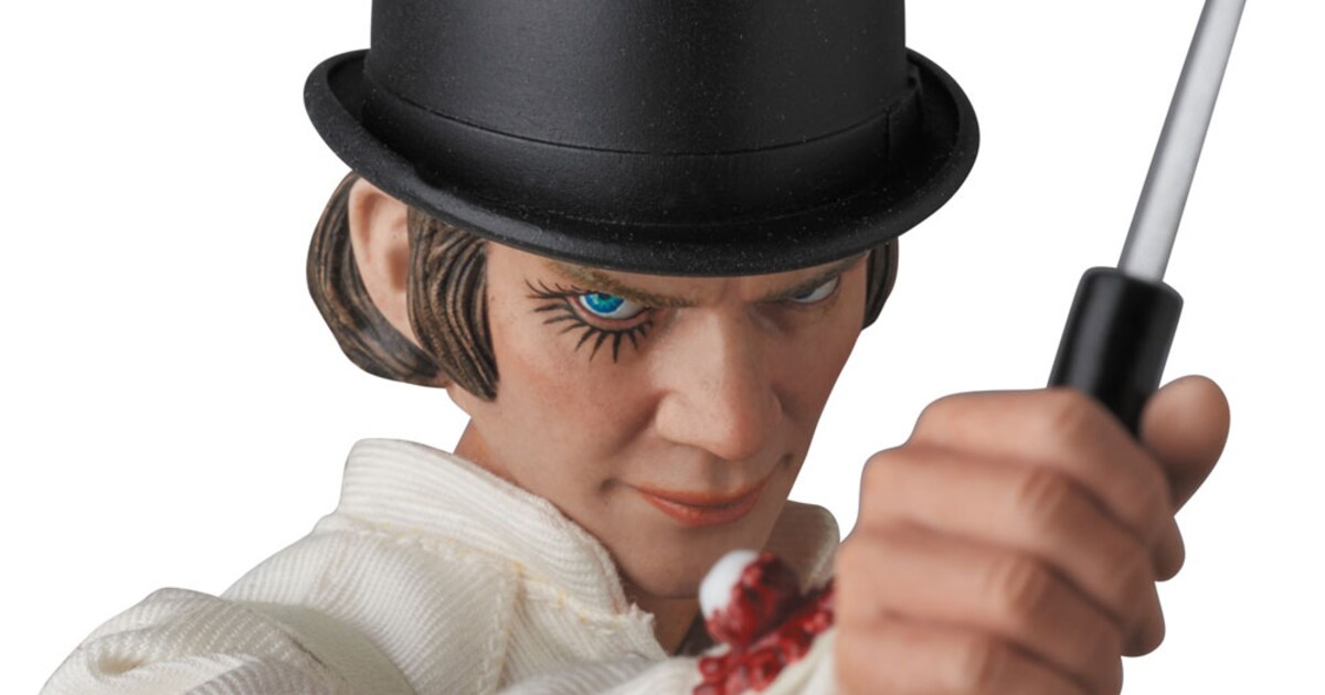 時計じかけのオレンジ」アレックスのフィギュア発売、マスクやミルク 