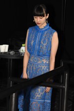 入場する山田愛奈。