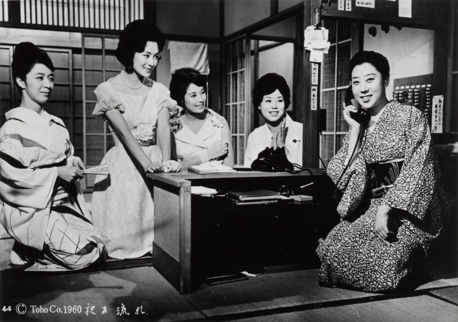 「夜の流れ」 (c)1960 東宝