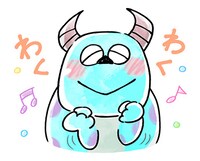 「モンスターズ・インク」LINEスタンプ