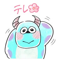 「モンスターズ・インク」LINEスタンプ