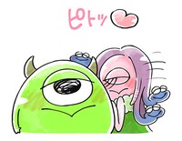 「モンスターズ・インク」LINEスタンプ