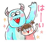 「モンスターズ・インク」LINEスタンプ