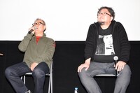 左から國村隼、樋口真嗣。