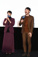 「泥棒役者」公開直前イベントの様子。