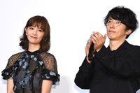 「泥棒役者」公開直前イベントの様子。