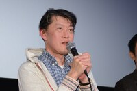 2017年11月3日、第30回東京国際映画祭に登壇した原恵一。