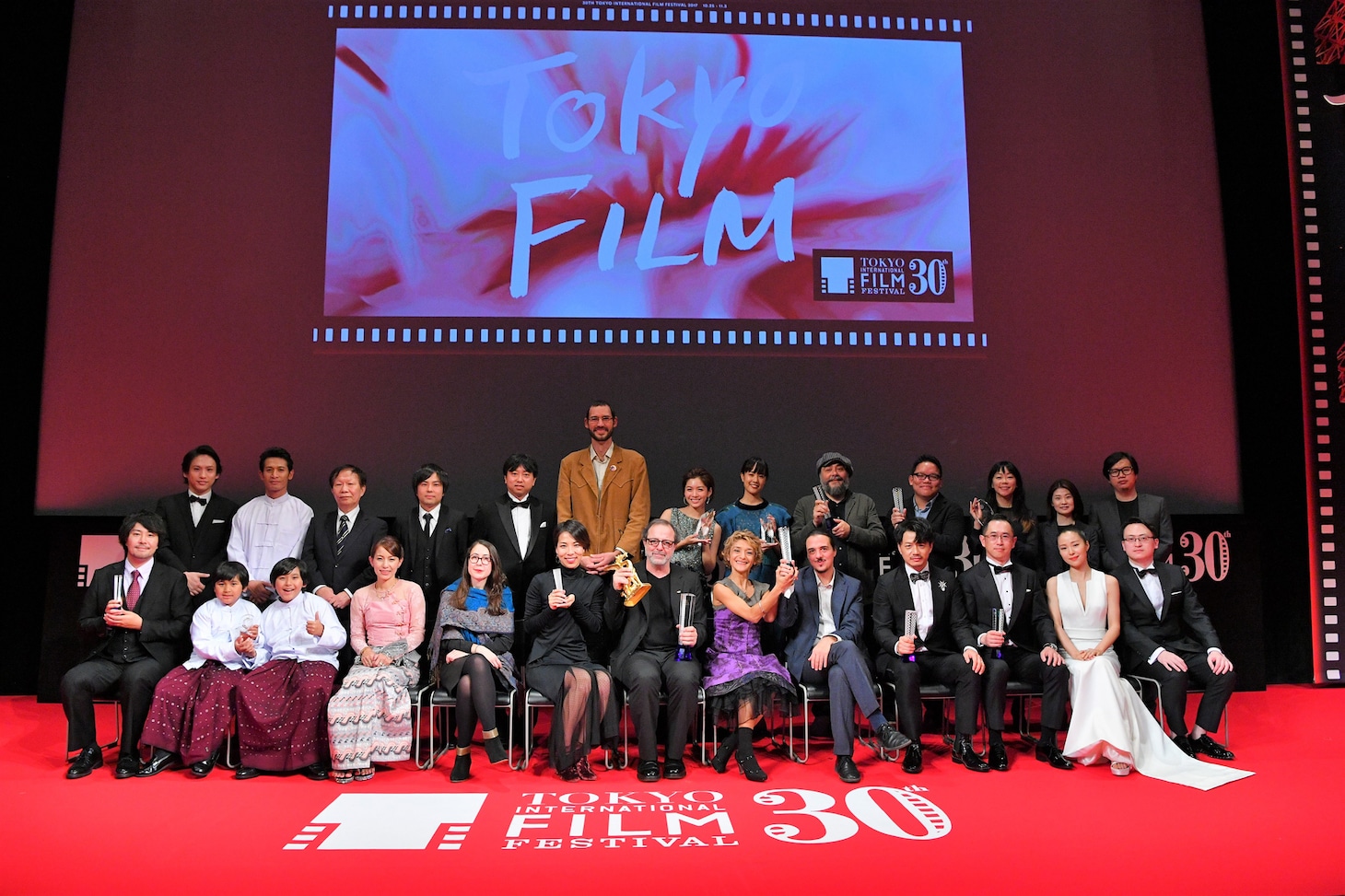 第30回東京国際映画祭クロージングセレモニーの様子。