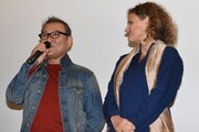 左から國村隼、ヴァンニャ・ダルカンタラ。