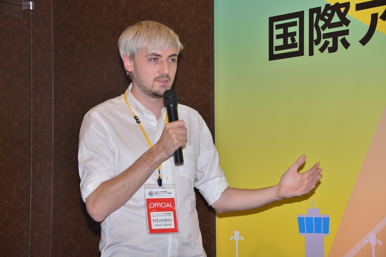 新千歳アニメ映画祭のコンペにデヴィッド・オライリー登壇、新鋭・薄羽涼彌も