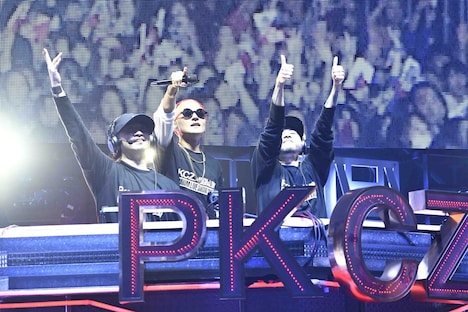 「PKCZ×HiGH&LOW 完成披露試写会＆PREMIUM LIVE SHOW」11月6日公演より、PKCZ。