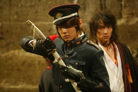 映画「曇天に笑う」メイキングカット