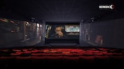 ScreenXの上映イメージ。